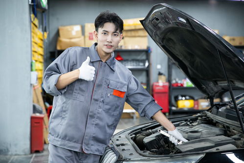汽修師傅汽車維修汽修人物攝影圖 攝影